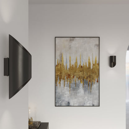 Applique Murale Bambou 20 Noire