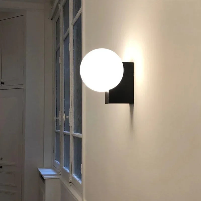Applique Murale LED Bulle Métal