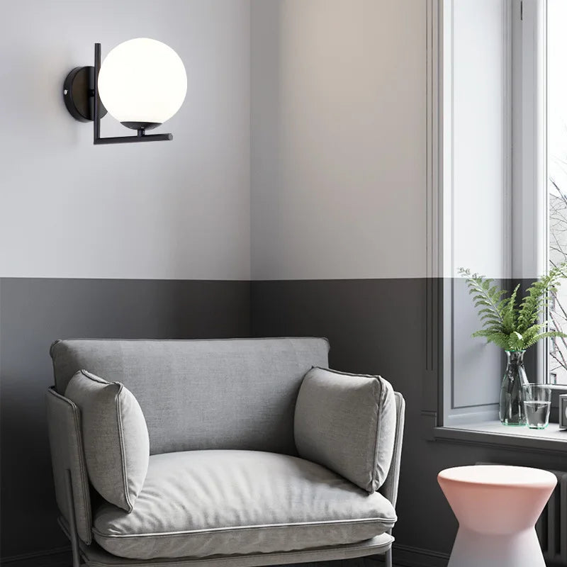 Applique Murale LED Circulaire Nordique