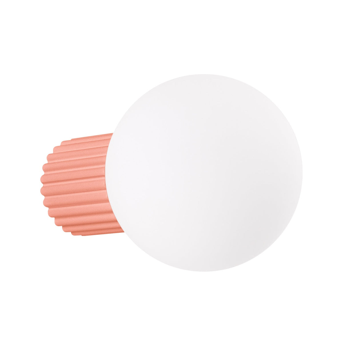 Applique Murale Halo Pêche IP44 en Aluminium Nervuré