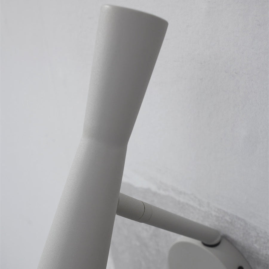 Applique Murale Bordeaux Spot Orientable Fer Gris Clair GU10