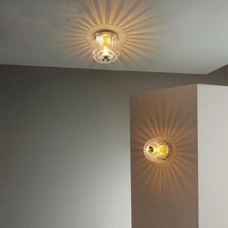 Applique Murale Bauhaus en Verre