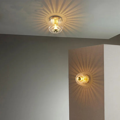 Applique Murale Bauhaus en Verre