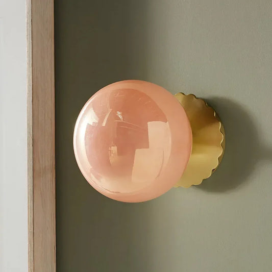 Applique Murale LED Boule Colorée