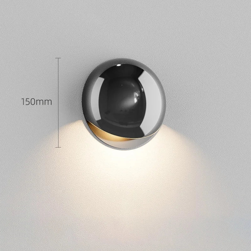 Applique Murale LED Carapace Minimaliste
