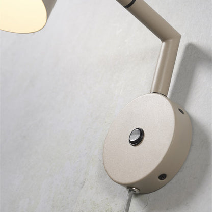 Applique Murale Marseille Orientable Fer Sable 38 cm