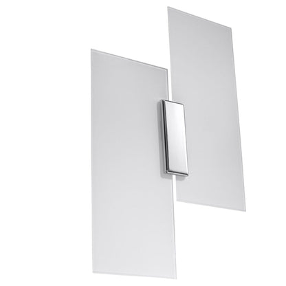 Applique Murale Panneaux Géométriques Blanche