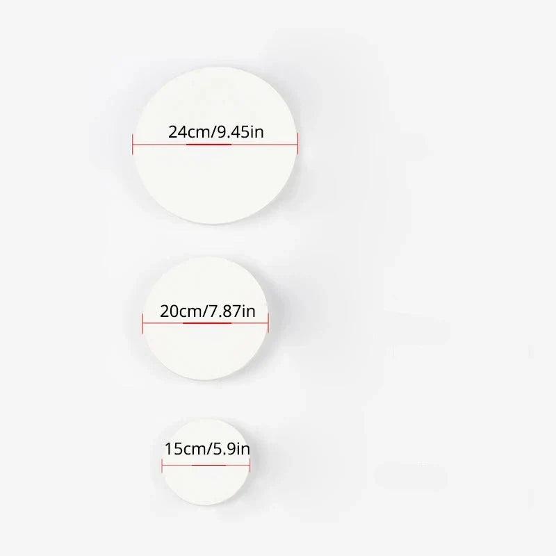 Applique Murale LED Ronde Aluminium