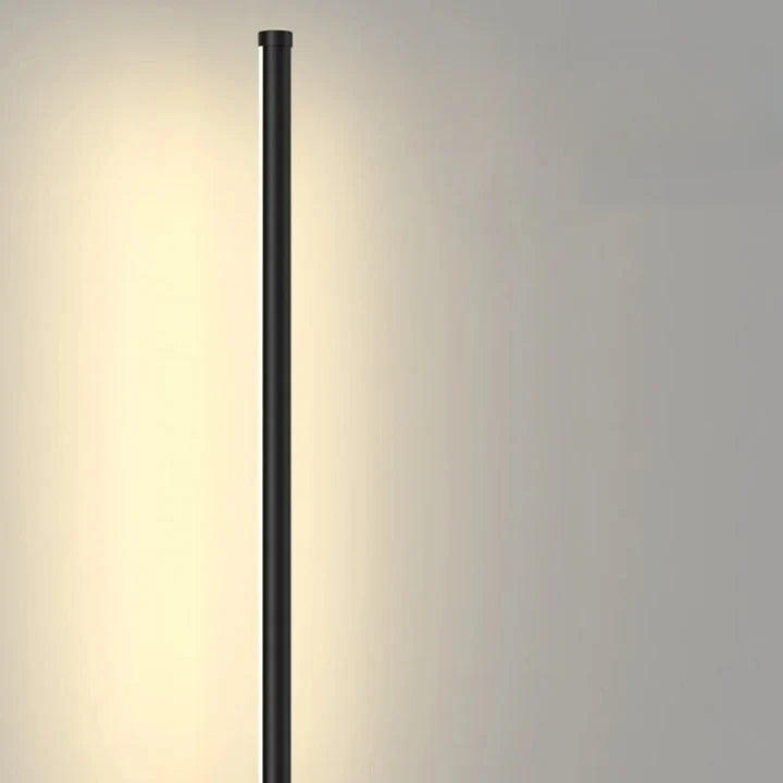 Applique Murale LED Verticale Noire Aluminium